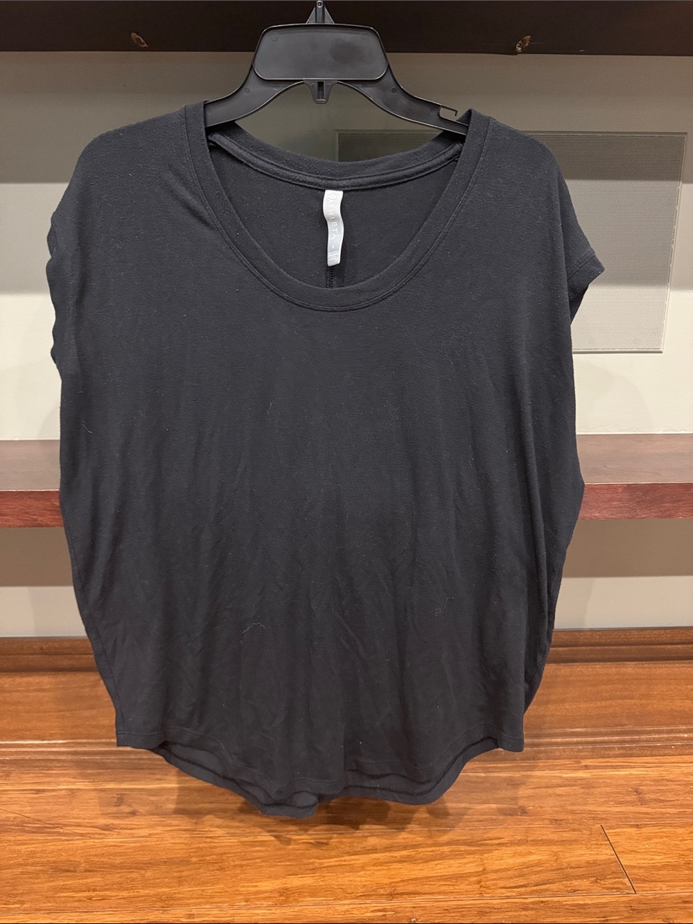 Athleta Black Scoop Neck Tank